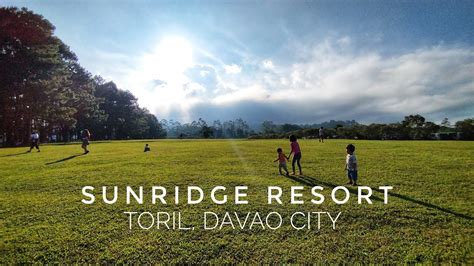resort in toril davao city